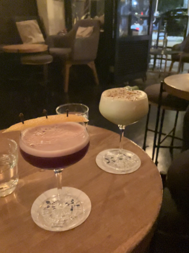 cocktails at Baltra Bar