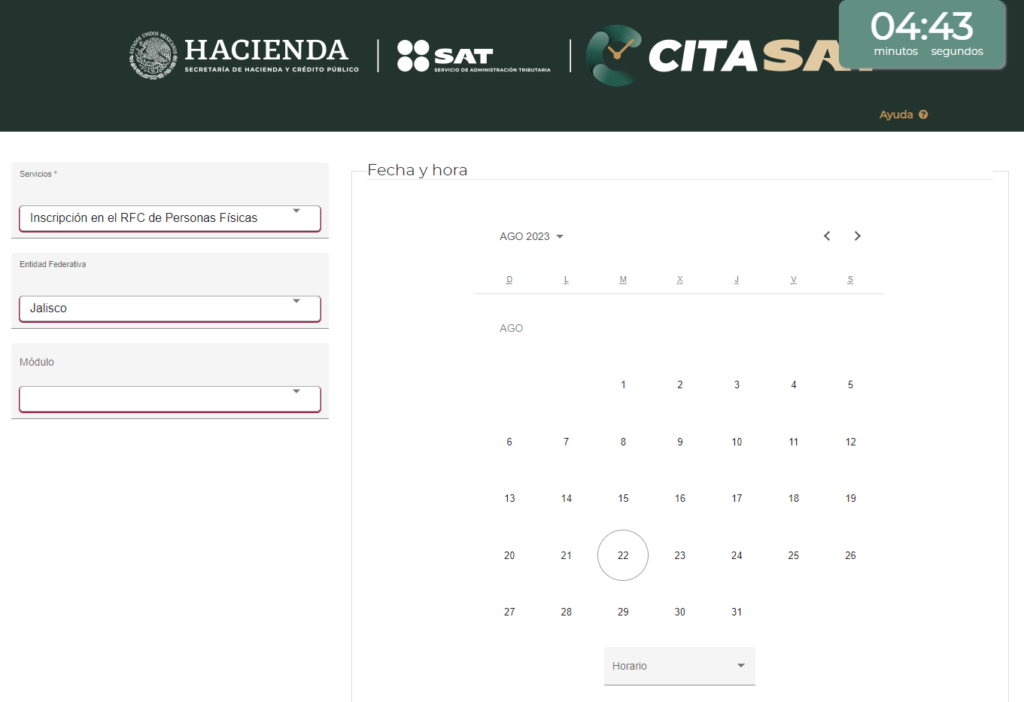 What is an RFC Number in Mexico -- and How to Get One 2 RFC calendar on website