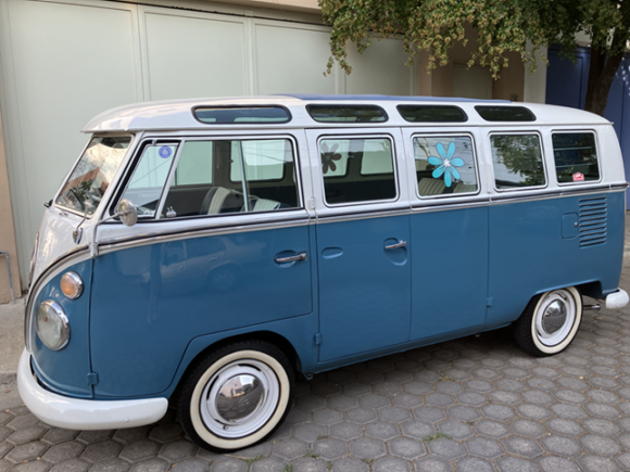 VW bus in Mexico