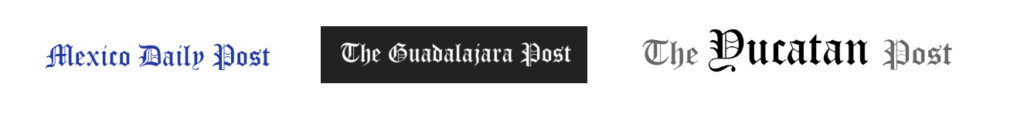 Mexico Daily Post, The Guadalajara Post, The Yucatan Post