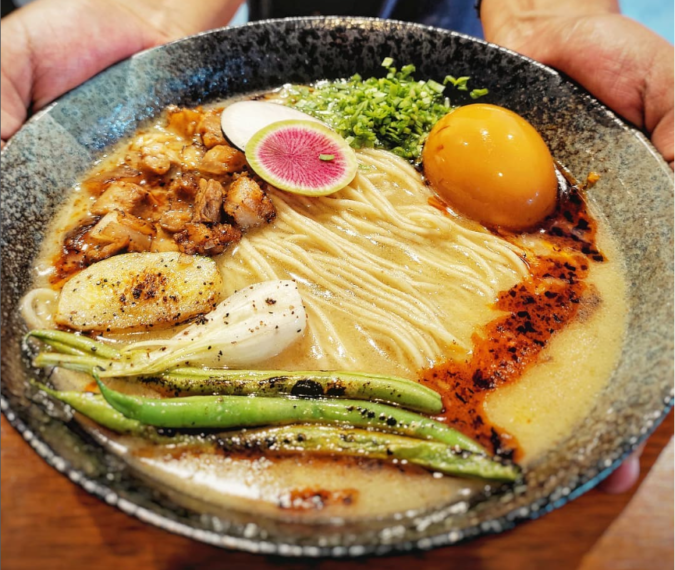 A bowl of ramen