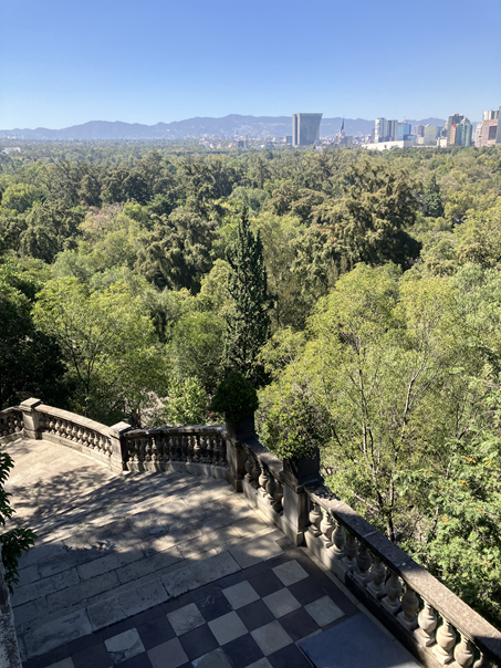 Chapultepec Park in CDMX.