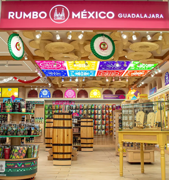 A Comprehensive Guide to Guadalajara (GDL) Airport in 2025 6 A store selling artisanal products at GDL airport.