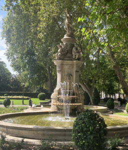 A park in central Madrid