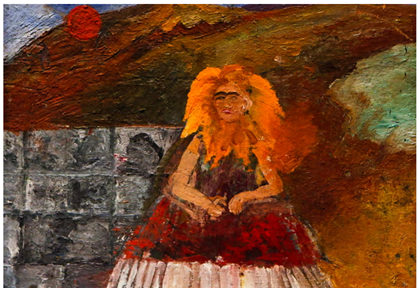 The Missing Frida Kahlo Art the Government Doesn’t Want To Talk About 2 Frida in Flames by Frida Kahlo