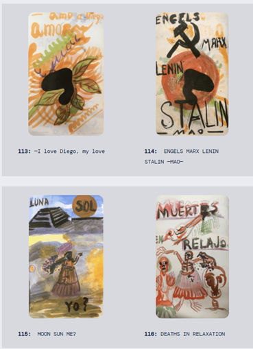 The Missing Frida Kahlo Art the Government Doesn’t Want To Talk About 3 some of the missing pages of Frida Kahlo's diary