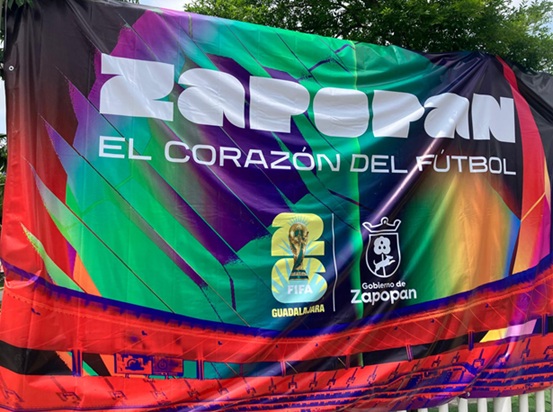 Which Teams Will Play in Mexico for the 2026 World Cup 1 A World Cup 2026 banner in Zapopan, Jalisco Mexico